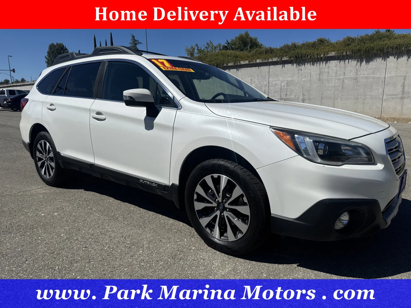 White 2017 Subaru Outback Limited for sale in Redding, CA