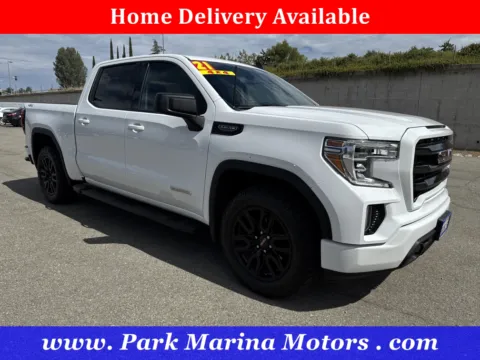 White 2021 GMC Sierra 1500 Elevation for sale in Redding, CA