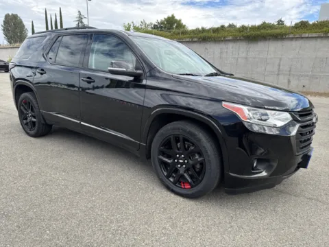 Black 2021 Chevrolet Traverse Premier for sale in Redding, CA