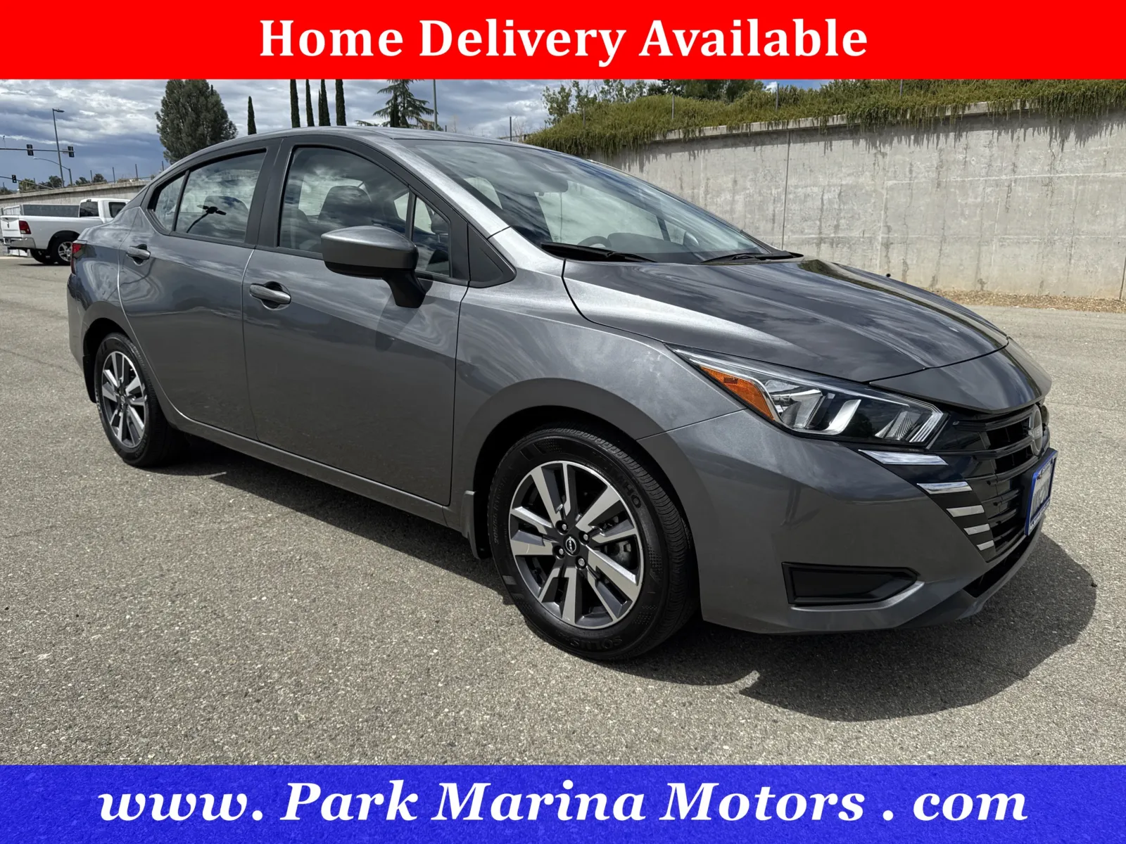 Gray 2024 Nissan Versa SV for sale in Redding, CA