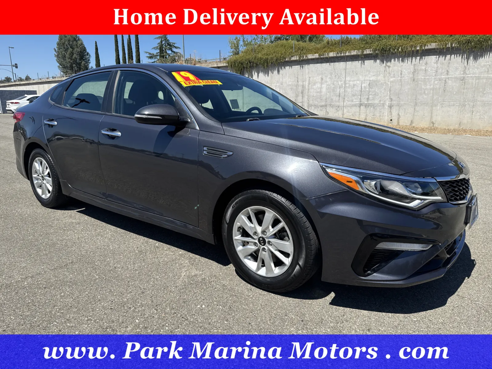 Gray 2019 Kia Optima LX for sale in Redding, CA
