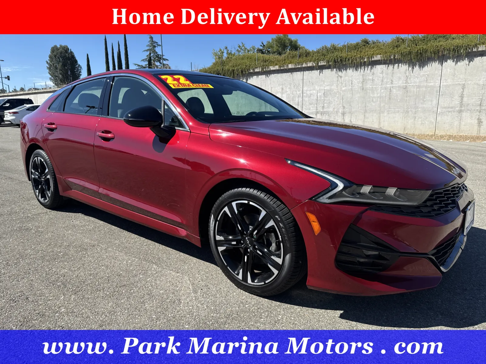 Red 2022 Kia K5 GT-Line for sale in Redding, CA