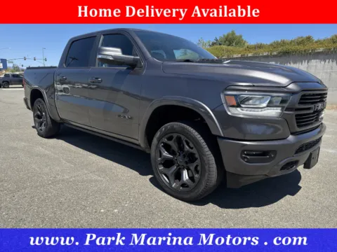 Gray 2019 Ram 1500 Laramie for sale in Redding, CA