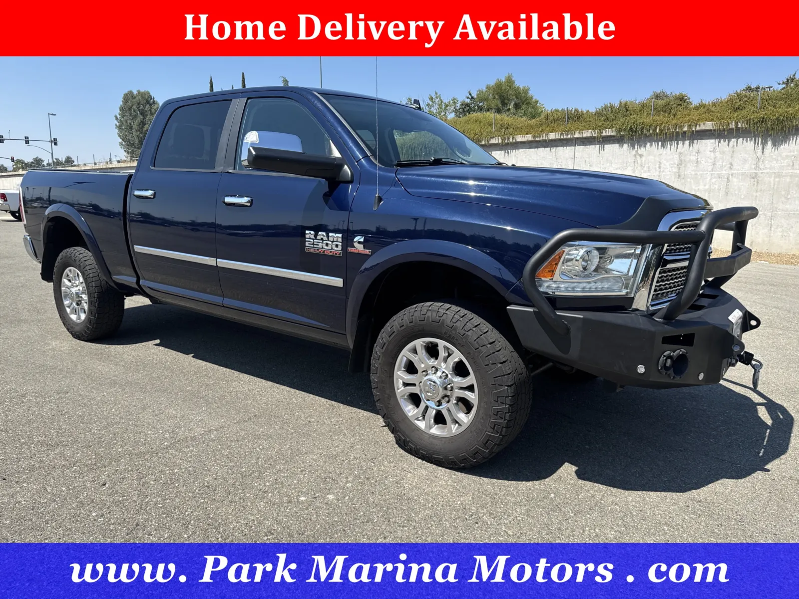 Blue 2018 Ram 2500 Laramie for sale in Redding, CA