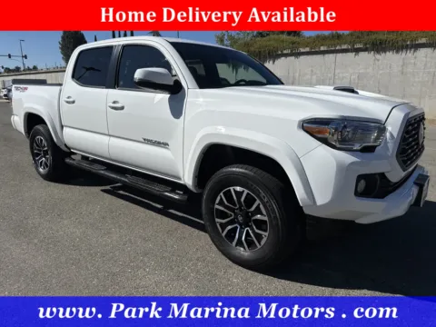 White 2023 Toyota Tacoma TRD Sport for sale in Redding, CA