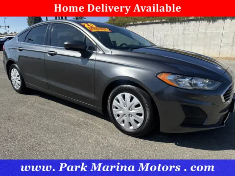 Gray 2020 Ford Fusion S for sale in Redding, CA