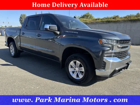 Gray 2021 Chevrolet Silverado 1500 LT for sale in Redding, CA