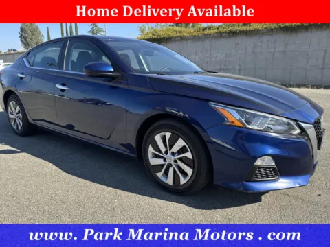 Blue 2021 Nissan Altima 2.5 S for sale in Redding, CA