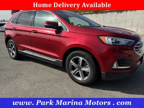 Red 2020 Ford Edge for sale in Redding, CA