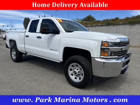 White 2017 Chevrolet Silverado 2500 HD Work Truck for sale in Redding, CA