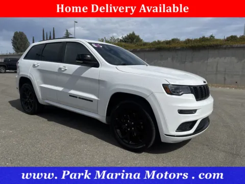 White 2021 Jeep Grand Cherokee Limited X for sale in Redding, CA