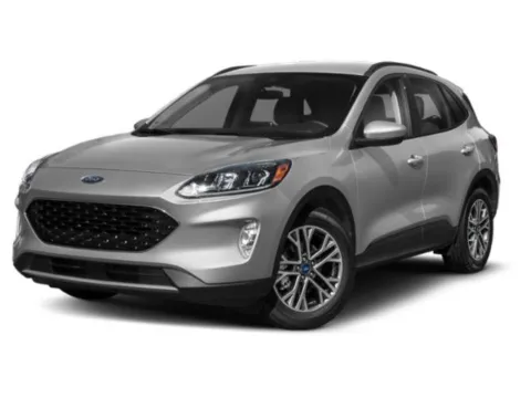 Silver 2021 Ford Escape SEL Hybrid for sale in Redding, CA