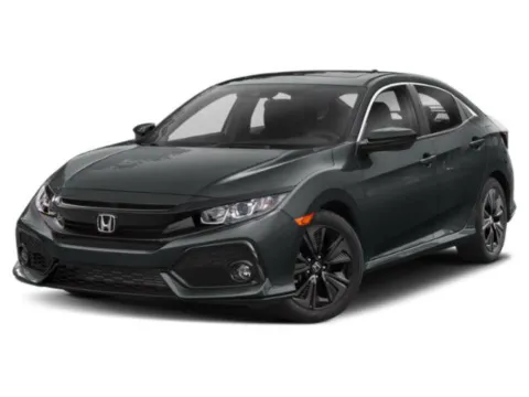 White 2019 Honda Civic Hatchback EX for sale in Redding, CA