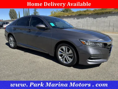 Gray 2018 Honda Accord Sedan LX 1.5T for sale in Redding, CA
