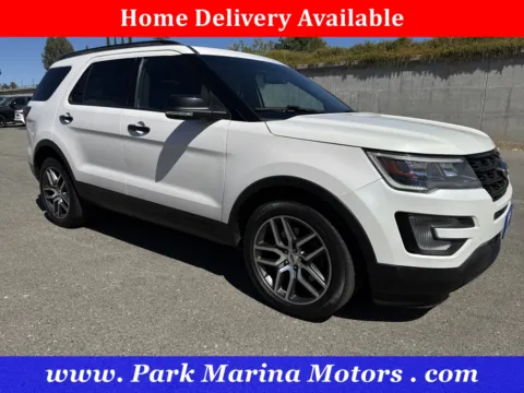 White 2017 Ford Explorer Sport for sale in Redding, CA