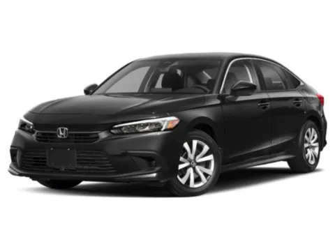 Black 2023 Honda Civic Sedan LX for sale in Redding, CA