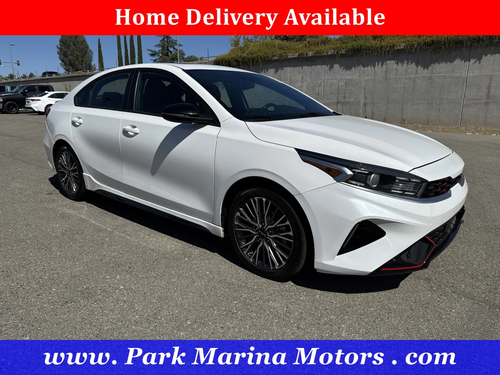 White 2022 Kia Forte GT-Line for sale in Redding, CA