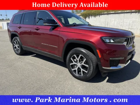 Red 2023 Jeep Grand Cherokee L Limited for sale in Redding, CA