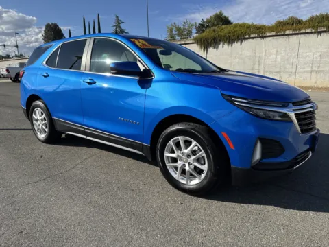 Blue 2024 Chevrolet Equinox LT for sale in Redding, CA