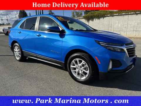 Blue 2024 Chevrolet Equinox LT for sale in Redding, CA