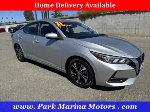 Silver 2021 Nissan Sentra SV for sale in Redding, CA