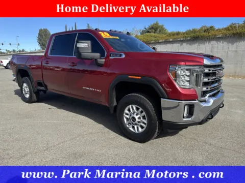 Red 2020 GMC Sierra 2500 HD SLE for sale in Redding, CA