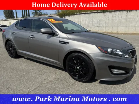 Gray 2012 Kia Optima SX for sale in Redding, CA