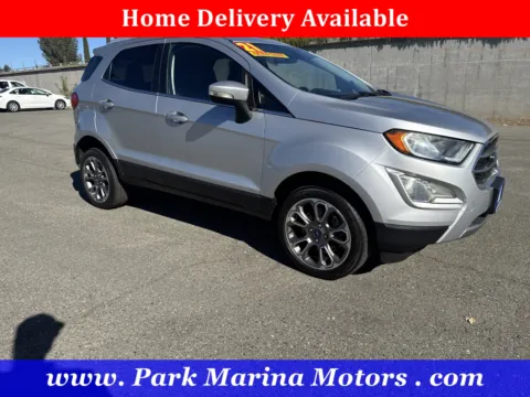 Silver 2021 Ford EcoSport Titanium for sale in Redding, CA