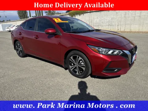 Red 2022 Nissan Sentra SV for sale in Redding, CA