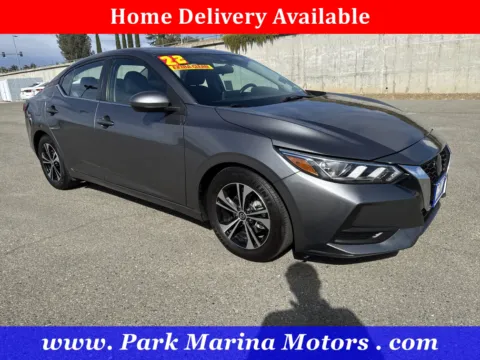 Gray 2022 Nissan Sentra SV for sale in Redding, CA