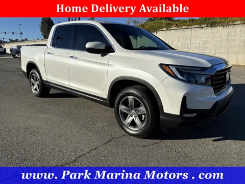 White 2022 Honda Ridgeline RTL-E for sale in Redding, CA