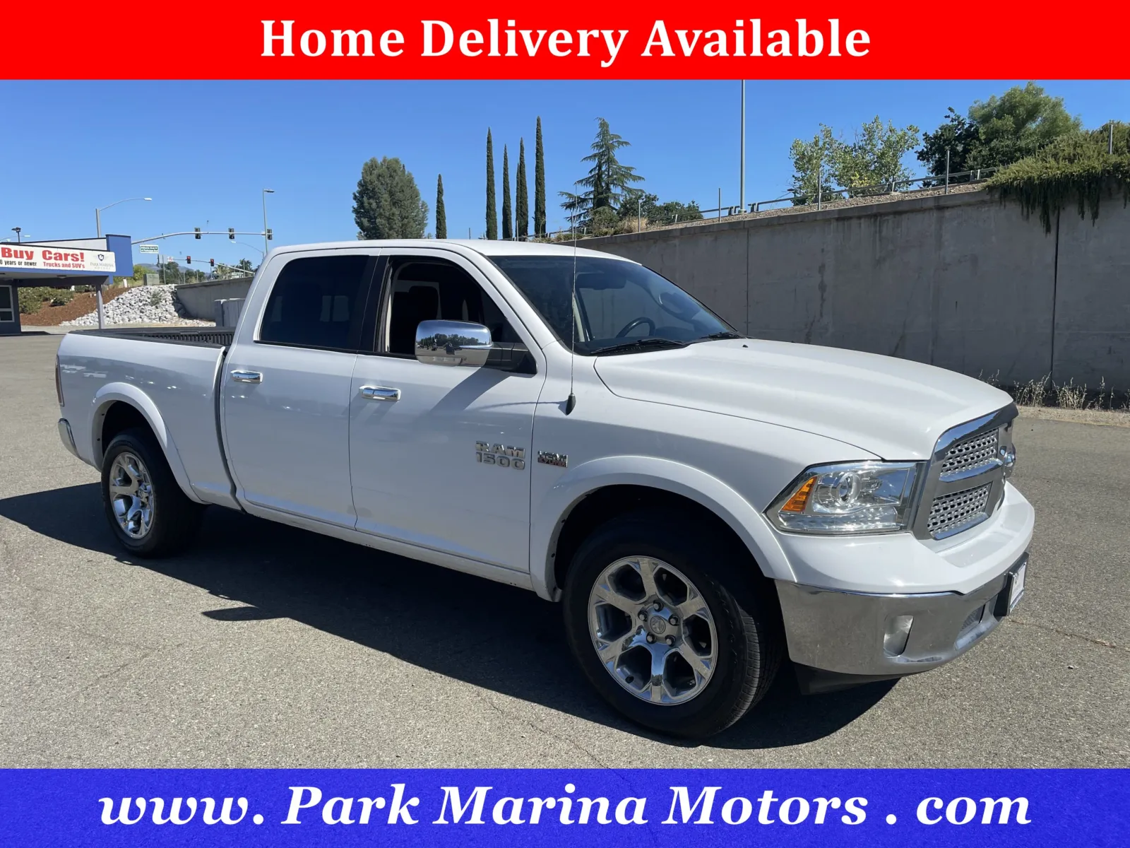 White 2018 Ram 1500 Laramie for sale in Redding, CA
