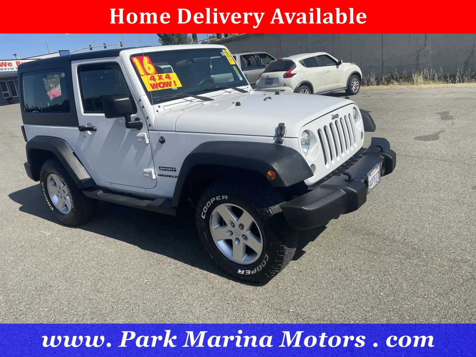 2016 Jeep Wrangler Sport for sale in Redding, CA