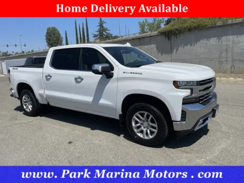 White 2020 Chevrolet Silverado 1500 LTZ for sale in Redding, CA
