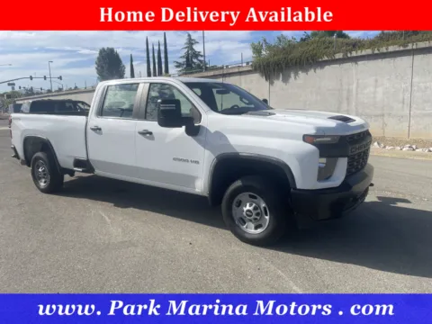 White 2021 Chevrolet Silverado 2500HD Work Truck for sale in Redding, CA