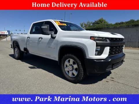White 2021 Chevrolet Silverado 2500HD Work Truck for sale in Redding, CA