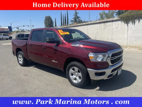 Red 2021 Ram 1500 Big Horn for sale in Redding, CA