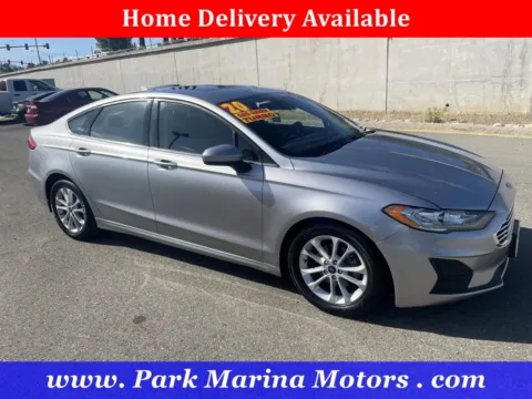 Silver 2020 Ford Fusion SE for sale in Redding, CA