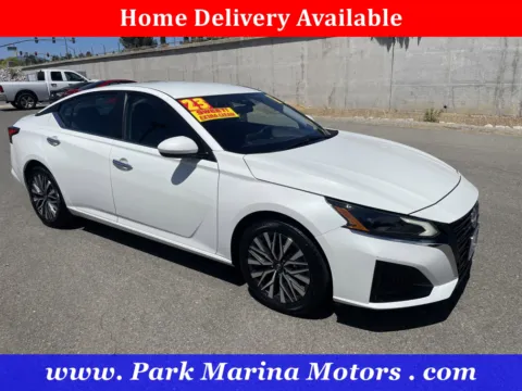 White 2023 Nissan Altima 2.5 SV for sale in Redding, CA