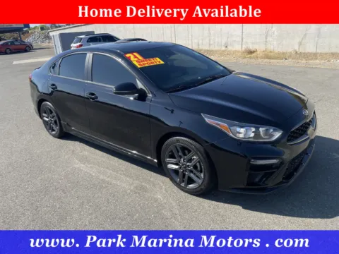 Black 2021 Kia Forte GT-Line for sale in Redding, CA