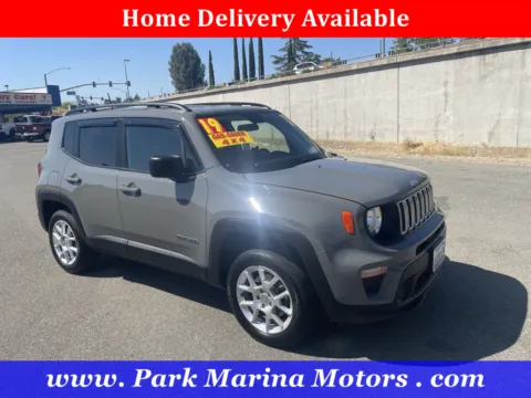 Gray 2019 Jeep Renegade Sport for sale in Redding, CA