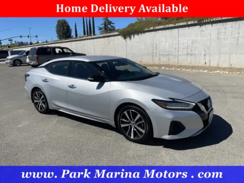 Silver 2021 Nissan Maxima SV for sale in Redding, CA