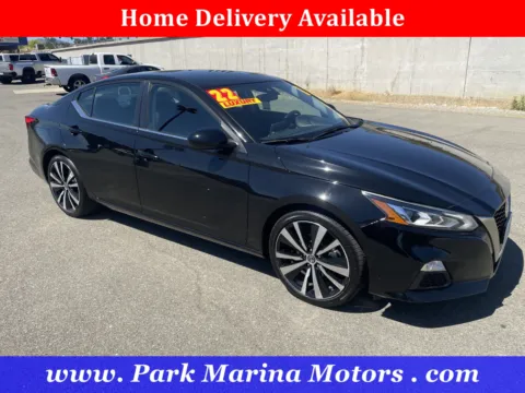 Black 2022 Nissan Altima 2.5 SR for sale in Redding, CA