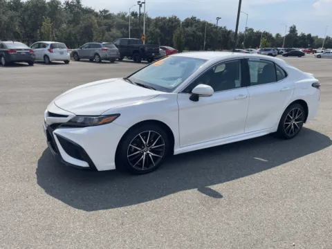 Another view of 2023 Toyota Camry Hybrid SE Nightshade for sale in Redding, CA at Park Marina Motors