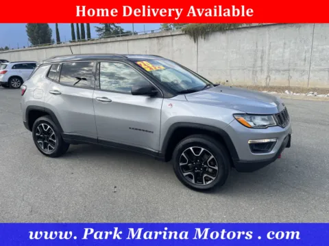 Silver 2020 Jeep Compass Trailhawk for sale in Redding, CA