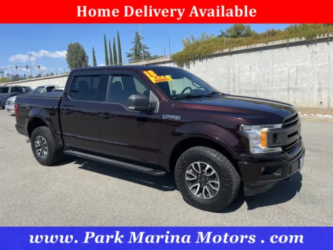 Red 2018 Ford F-150 XLT for sale in Redding, CA