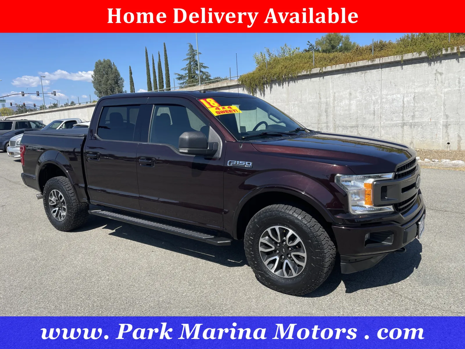 Red 2018 Ford F-150 XLT for sale in Redding, CA