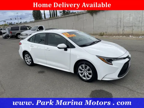 White 2023 Toyota Corolla LE for sale in Redding, CA