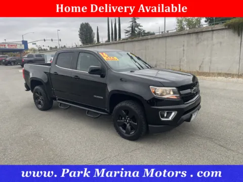 Black 2016 Chevrolet Colorado 4WD LT for sale in Redding, CA