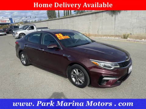 Red 2020 Kia Optima LX for sale in Redding, CA
